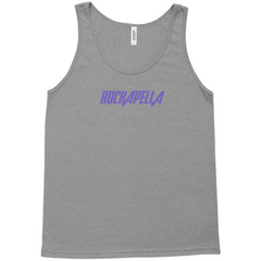 Unisex Tank Top - Purple Rockapella Logo - Multiple Colors