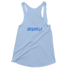 Women's Tank Top - Blue Rockapella Logo - Multiple Colors