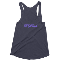 Women's Tank Top - Purple Rockapella Logo - Multiple Colors
