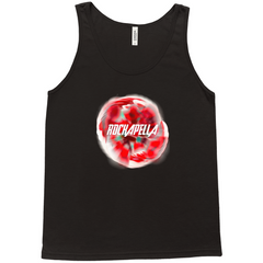 Unisex Tank Top "Lost in Love" bloom art & Rockapella logo - Multiple Colors