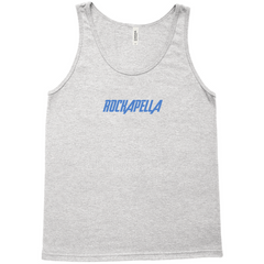 Unisex Tank Top - Blue Rockapella Logo - Multiple Colors