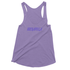 Women's Tank Top - Purple Rockapella Logo - Multiple Colors