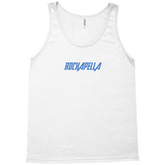 Unisex Tank Top - Blue Rockapella Logo - Multiple Colors