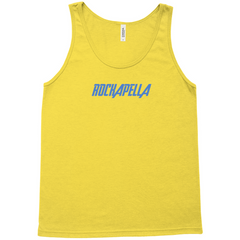 Unisex Tank Top - Blue Rockapella Logo - Multiple Colors