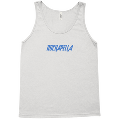 Unisex Tank Top - Blue Rockapella Logo - Multiple Colors