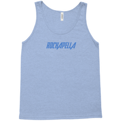 Unisex Tank Top - Blue Rockapella Logo - Multiple Colors