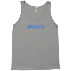 Unisex Tank Top - Blue Rockapella Logo - Multiple Colors