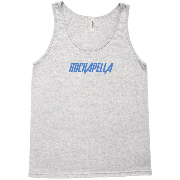 Unisex Tank Top - Blue Rockapella Logo - Multiple Colors